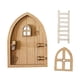 thumbnail image 2 of Muebles de puerta para casa de muñecas en miniatura, accesorios de exhibición, modelo de muebles para casa de muñecas Estilo C, 2 of 6