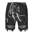 thumbnail image 4 of Naloa I Need More Space Men's Beach Shorts, Surfing shorts, Swim trunks, Quick Dry Swim Trunks for Surfing Beach Fun - Large, 4 of 9