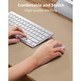 thumbnail image 4 of Leather Desk Pad, Mouse Pad, Office Desk Mat, Non-Slip PU Leather Desk Mat, Large Desk Mat, Waterproof Keyboard Mat for Office/Home/Decor (23.6" x 11.8", Apricot), 4 of 8