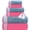 Light Blue , Pink, variant on CASA COPENHAGEN Designed in Denmark 550 GSM 2 Large Bath Towels 2 Large Hand Towels 2 Washcloths, Super Soft Egyptian Cotton 6 Towels Set for Bathroom, Kitchen & Shower - Dusty Blue - Pink