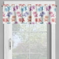 thumbnail image 4 of Ambesonne Floral Valance & Curtain, Romantic Blossoming Nature, 55"x36", Multicolor, 4 of 6