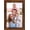 Brown, variant on 12x36 Picture Frame Black, Textured Metal 36x12 Panorama Frame for Panoramic Landscape Photo Wall Display, Single