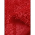 thumbnail image 4 of Daeful Ladies Knit Tops Crew Neck Pullover Work Solid Color Plain Tunic Blouse Red M, 4 of 6