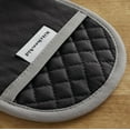 thumbnail image 4 of KitchenAid Asteroid Pot Holder 2-Pack Set, Black, 6.5"x10", 4 of 4