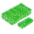 thumbnail image 2 of 100 pcs Translucent Green Acrylic Six Sided Party Games, 2 of 8