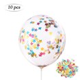 thumbnail image 1 of Globo de lentejuelas de látex de fiesta de 10 piezas, globo de látex decorativo de vacaciones, decoración de boda para el hogar, estrella AweSitey HA002061-09, 1 of 6