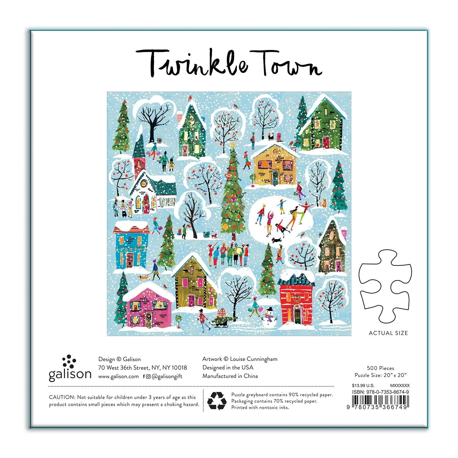 Twinkle Town 500 Piece Puzzle (Other)
