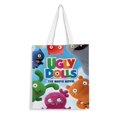 thumbnail image 1 of Ugly Doll / Uglydolls Bolso de tela con estampado de lienzo para mujer, bolsa de compras reutilizable y estética, con cremallera interior, regalo para mujer,40*45cm., 1 of 6