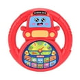 thumbnail image 3 of Xuanheng Kids Steering Wheel Toy Simulated Driving Controller for Grils Birthday Gift Red, 3 of 8