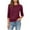 3# Hot Pink, variant on Huankd Womens Sweaters Crew Neck Long Sleeve Tops Knit Soft Pullover Sweaters Cozy Dressy Casual Shirts Fashion Clothing Brown M