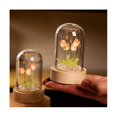 thumbnail image 3 of Tulip Night Light Handmade DIY Material Tulip Girl Living Room Night Light Desktop Light Romantic A, 3 of 4