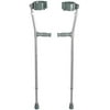 Forearm Crutch, Gray, Adult (1-Pair)