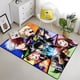 thumbnail image 2 of Hermosa alfombra de pintura negra Anime My Hero para sala de estar, área grande, decoración suave para el hogar, alfombra de Picnic bohemia2980x140cm (31x55 pulgadas)80x140cm (31x55 pulgadas) zhangyuxiang unisex, 2 of 2