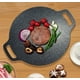 thumbnail image 4 of Utensilios de cocina HWRETIE,parrilla multiusos,mango electromagnético resistente al calor,plancha antiadherente para barbacoas domésticas y cocinas, 4 of 9