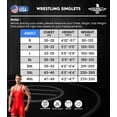 thumbnail image 6 of Exxact Sports Sublimated Men's Wrestling Singlet, High-Performance Powerlifting Singlet, Wrestling Singlets for Men (AM, Royal Blue USA), 6 of 6