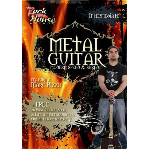 Metal Guitar Modern Speed and Shred: Intermediate (DVD), Rock House Method, Special Interests