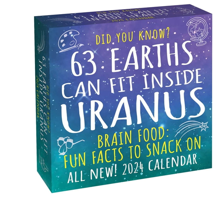 Did You Know? 2024 DayToDay Calendar 63 Earths Can Fit Inside