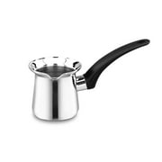 Korkmaz Orbit 12 Ounce Stainless Steel Turkish Coffee Pot in Silver