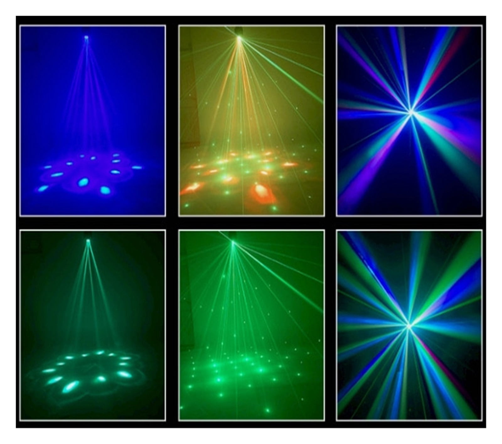 6x12W LED Mini Bee Eyes 4 In 1 Moving Head Beam Light DMX512 Stage Effect Lighting Suitable For DJ Disco Party Club Bar ,Easy to Install