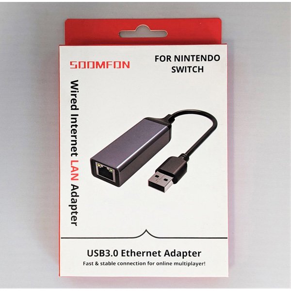 Nintendo Switch Lan Adapter 3.0 USB [Soomfon] Walmart.ca