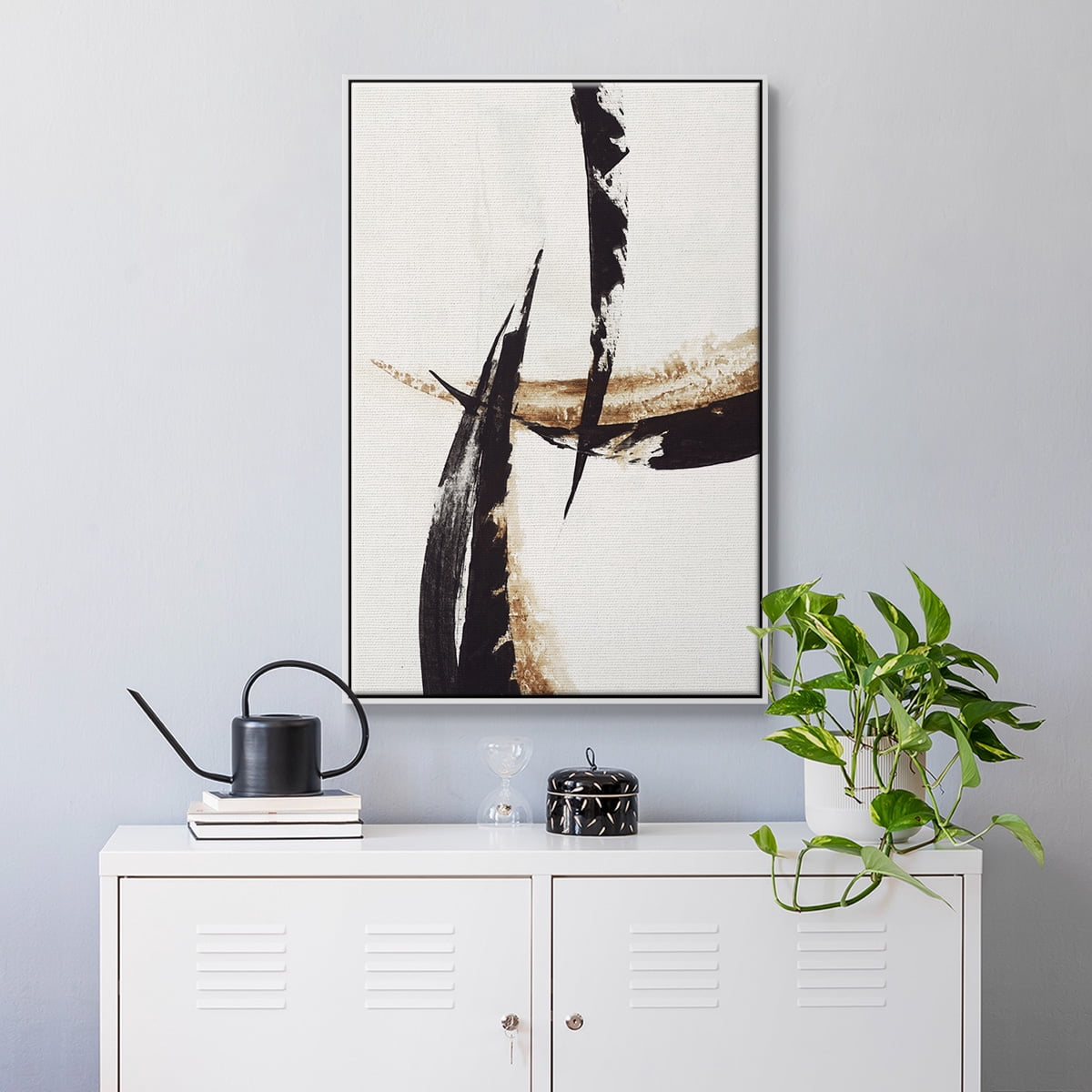 High Style II Framed Premium Gallery Wrapped Canvas - Ready to Hang