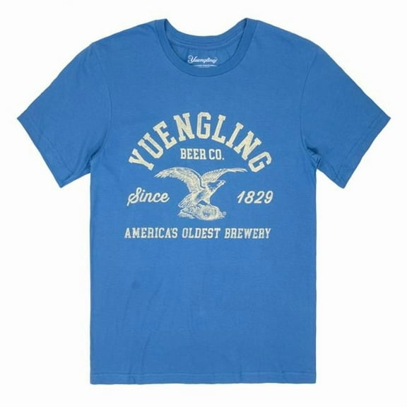 Yuengling 898318-xlarge Beer Co. Since 1829 Vintage T-Shirt - Blue - Extra Large