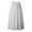 White, variant on Flowy Skirts for Women Stylish Floral Print Pleated Skirt with Pocket Pressed Style Womens Long Skirt Black L