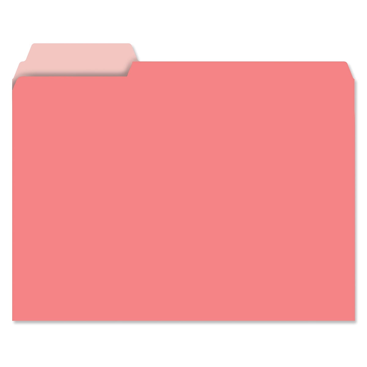 Current Charcoal & Coral File Folders Value Pack, Decorative, Set of 24, Staggered Tabs, 9.5 x 11.75