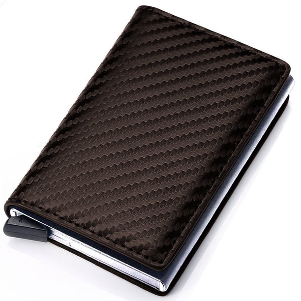 Cartera De Hombre Shendy Vendy Con Tarjetero De Aluminio Protección Rfid