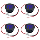 thumbnail image 1 of Medidor de corriente JShteea DC 4-100V Panel detector Dos hilos Azul, 1 of 8