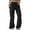 Black, variant on Womens Cargo Pants Light Weight Pants for Women Loose Fit Utility Trousers Casual Streetwear Drawstring Pocket Pants