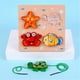 thumbnail image 1 of Ganfancp Cinta de Perlas de Decoración de Zapatos Elegante Hebilla de Perlas de Cadena de Cuentas de Las Señoras Diy Zapatos de Encaje 2Pc Ofertas de La Semana 1 × Puzzle 3D de Madera, 1 of 5