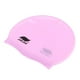 thumbnail image 4 of Gorro de natación de silicona antideslizante de color sólido impermeable para nadar Rosado, 4 of 9