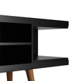 thumbnail image 3 of Manhattan Comfort Utopia 4 Shelves Wood TV Stand for TVs up to 50" in Black, 3 of 5