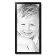 thumbnail image 2 of ArtToFrames 12x25 inch Satin Black Short Picture Frame, Black Wood Poster Frame (1416), 2 of 8
