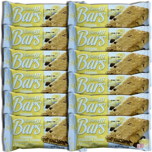 BeneFit Bars by ReadiBake Bundled by Tribeca Curations 2.5 Ounce