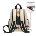 thumbnail image 5 of FORMRS School Backpack with Front Zippered Pocket 12" Student Travel Daypack, Beige Cat Rainbow, 5 of 6