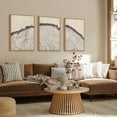 thumbnail image 4 of Vintage Wood Tree Rings Wall Art Set, Framed Canvas Paintings, Black and White Nature-Inspired Decorative for Modern Home Decor for Living Room, Bedroom, Dining Room, Office- 16"x24"x3, 4 of 6