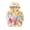 C651 Multicolor, variant on Curuila Toddler Girls Coat With Zipper Long Sleeve Graphic Print Hooded Jacket For Girls Spring Autumn Casual Soft Outerwear Size 2-3 Years