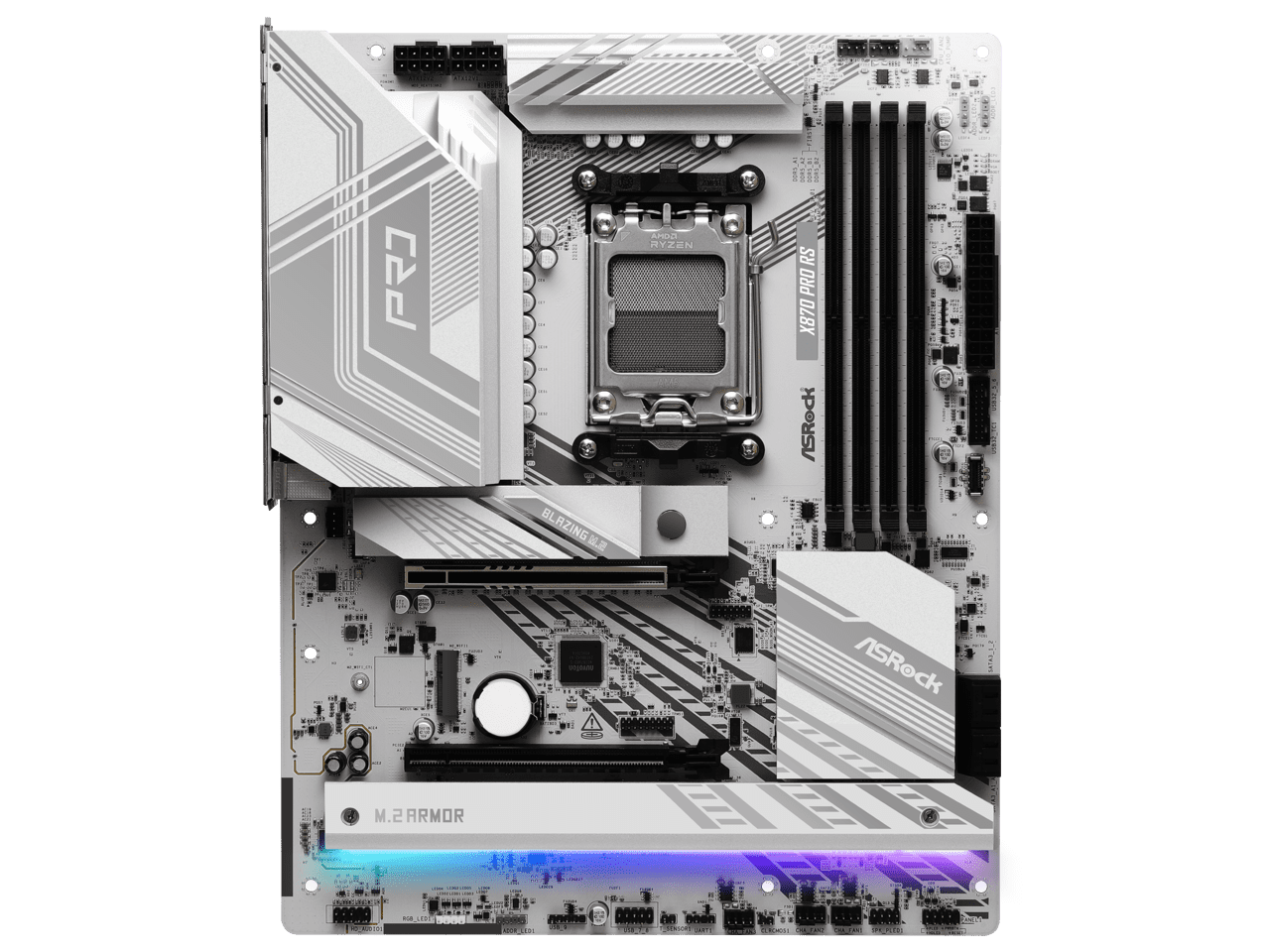 ASRock X870 PRO RS AM5 AMD X870 SATA 6Gb/s ATX Motherboard