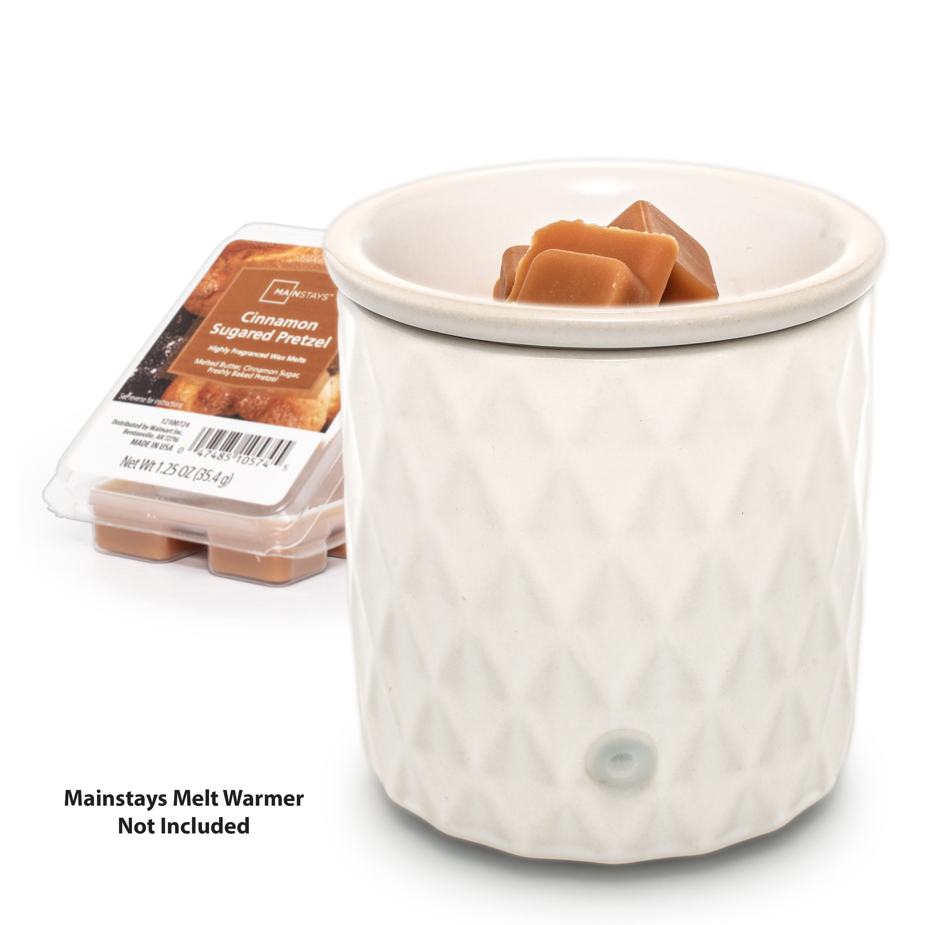 (3 pack) Mainstays Cinnamon Sugared Pretzel Scented Wax Melt, 1.25 oz