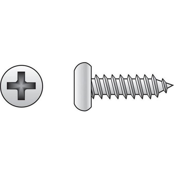Hillman 80006 4 x 0.62 in. Sheet Metal Screws
