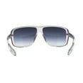 thumbnail image 2 of Mens Oversize European Design Racer Plastic Fashion Sunglasses Slate Navy, 2 of 4