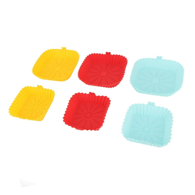 Revêtement en Silicone Friteuse, Anti-Adhésive Revêtement Silicone Friteuse Panier Haute Température Résistance Réutilisable pour la Maison