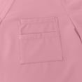 thumbnail image 6 of justHIGH Scrubs Set for Women Nurse Uniform Jogger Suit Short Sleeve V-Neck Stretch Top & Wide Leg Pants with Pockets Workwear Pink,XL, 6 of 7