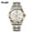 Golden White Noodles, variant on Fashionable men's watch, business men's quartz watch, men's watch with steel band, calendar, waterproof, luminous, trendy wristwatch