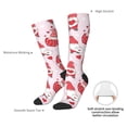 thumbnail image 6 of Salouo Valentine Gnomes Print Women's Men's Ankle Socks 1-pack Casual Athletic Socks for Unisex Adult Moisture-Wicking Socks for Daily Wear/Running/Sport, 6 of 8