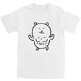 thumbnail image 2 of T-shirt men's and women's Muscle Bear print High quality loose fashion comfortable you don't want to take off, 2 of 4