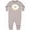 AC-Heather Grey, variant on White Donut with Sprinkles Baby Fleece Romper