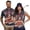 250th Anniversary Eagle Print, variant on Aplkyhs 250th Anniversary Eagle Matching Golf Shirts for Couple Quarter Zip Couple Golf Matching Outfits Breathable Fabric Mens Hawaiian Shirt Keep Cool in Hot Weather Washable